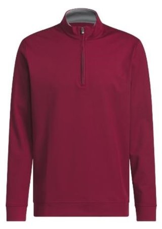 Adidas Ultimate365 Classic Quarter-Zip felpa da uomo, bordeaux