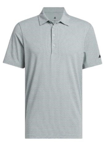 Adidas Ultimate365+ Go-To Print polo da uomo, wosa/navy