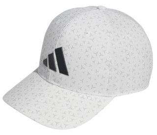 Adidas Tour Print cappellino da uomo, bianco