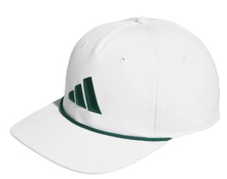 Adidas Tour 5-panel da uomo cappellino con visiera, bianco/verde