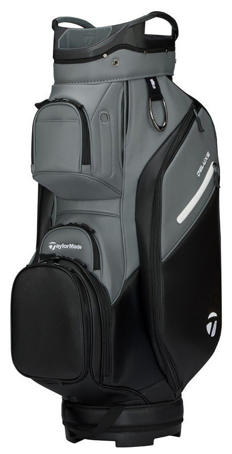 TaylorMade Deluxe cart bag, nero/grigio