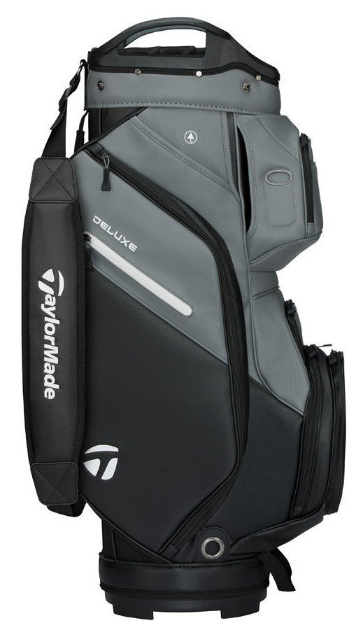 TaylorMade Deluxe cart bag, nero/grigio
