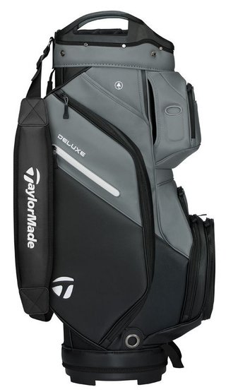 TaylorMade Deluxe cart bag, nero/grigio