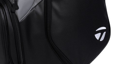 TaylorMade Deluxe cart bag, nero/grigio
