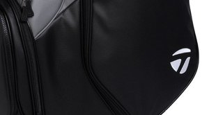 TaylorMade Deluxe cart bag, nero/grigio