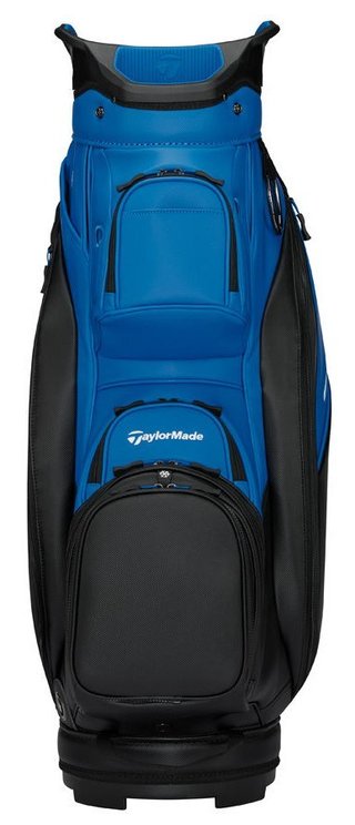TaylorMade Deluxe cart bag, nero/blu
