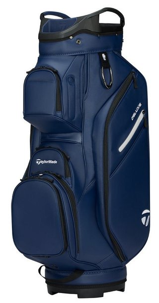 TaylorMade Deluxe cart bag, blu navy