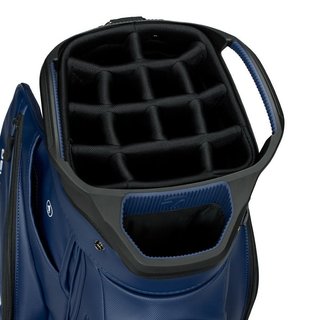 TaylorMade Deluxe cart bag, blu navy
