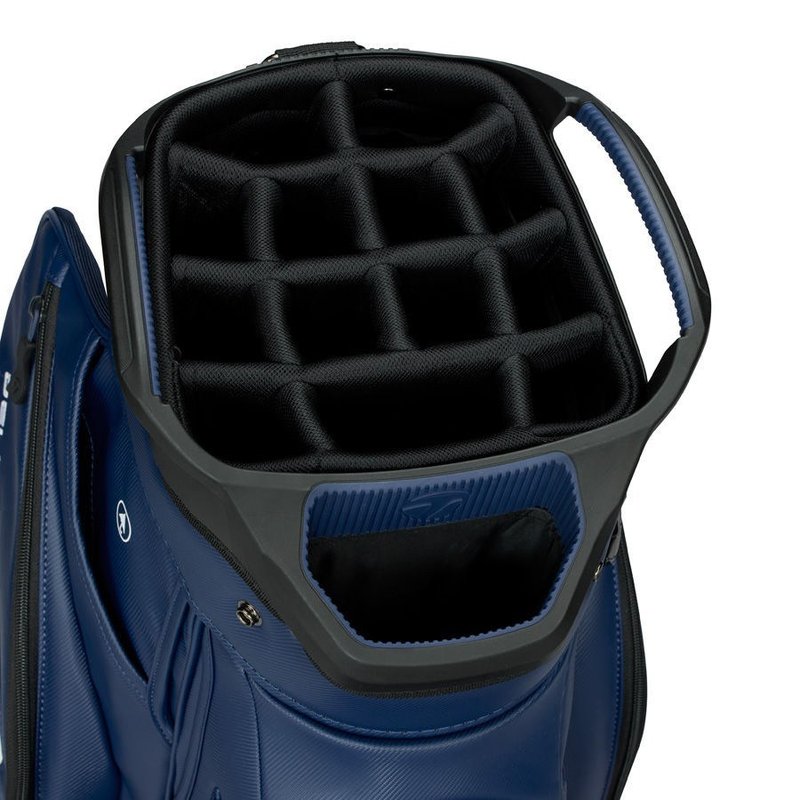 TaylorMade Deluxe cart bag, blu navy