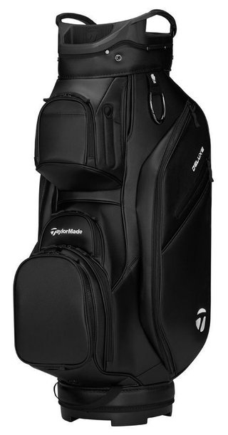 TaylorMade Deluxe cart bag, nero