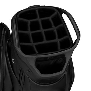 TaylorMade Deluxe cart bag, nero
