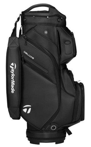 TaylorMade Deluxe cart bag, nero