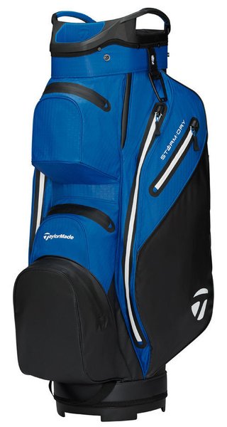 TaylorMade Storm Dry cart bag, nero/blu