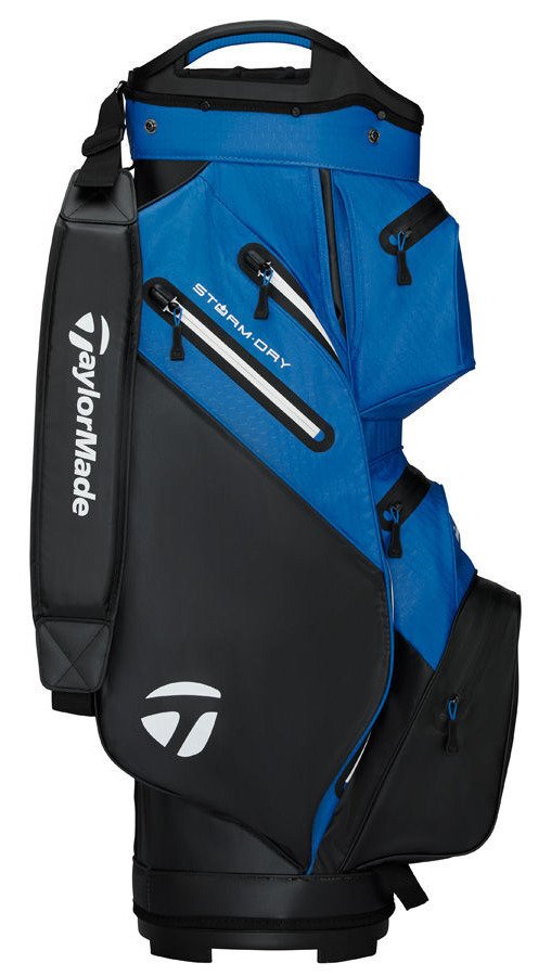 TaylorMade Storm Dry cart bag, nero/blu