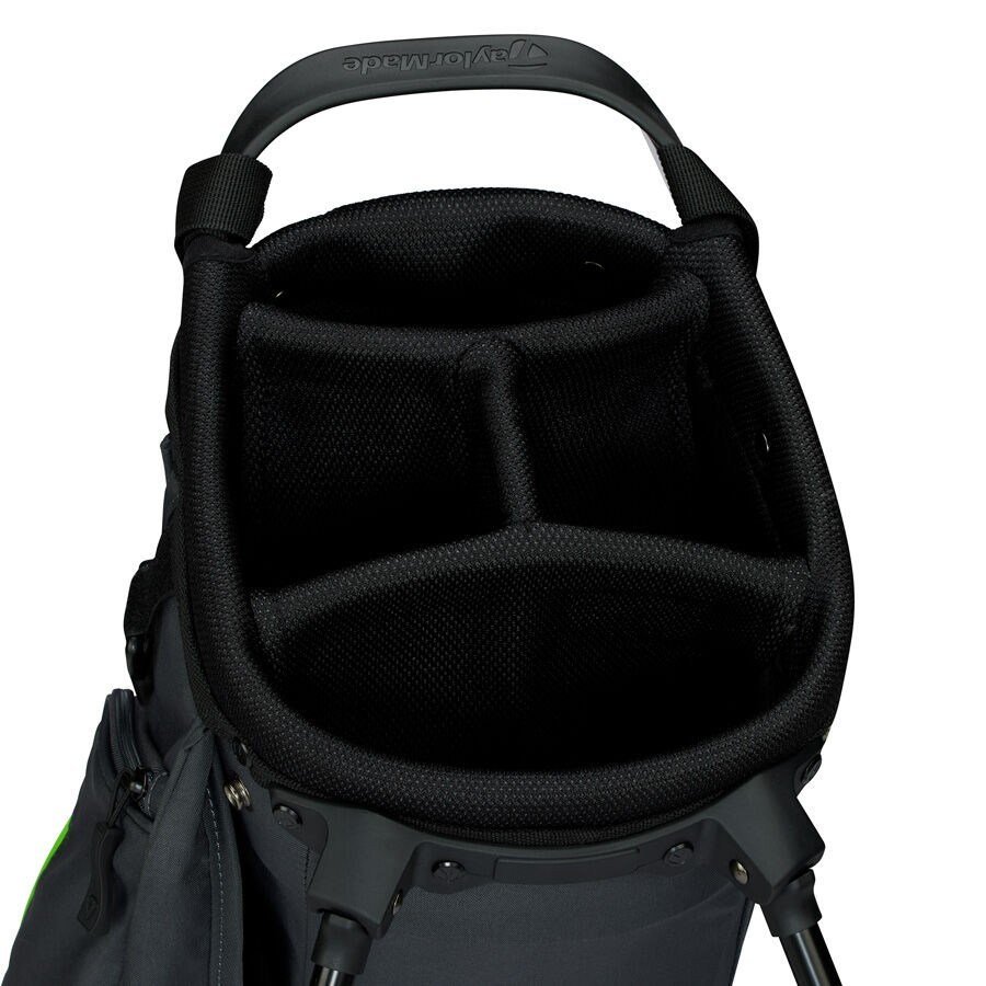 TaylorMade FlexTech stand bag, grigio/verde neon
