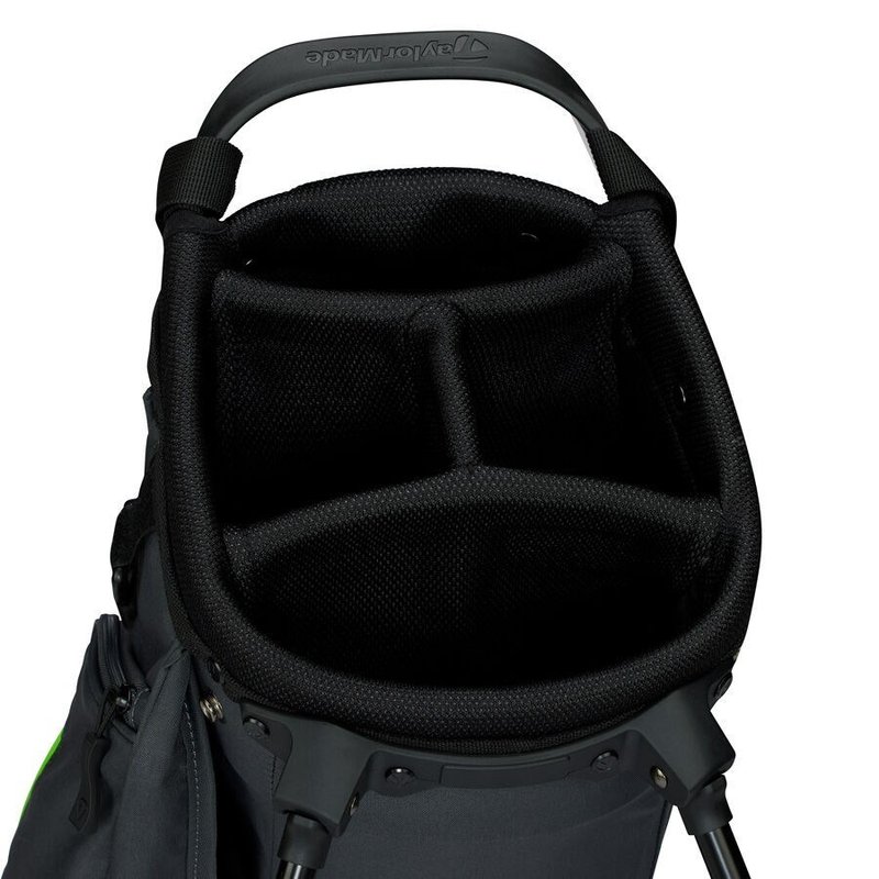 TaylorMade FlexTech stand bag, grigio/verde neon