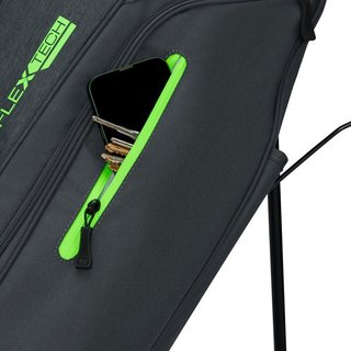 TaylorMade FlexTech stand bag, grigio/verde neon