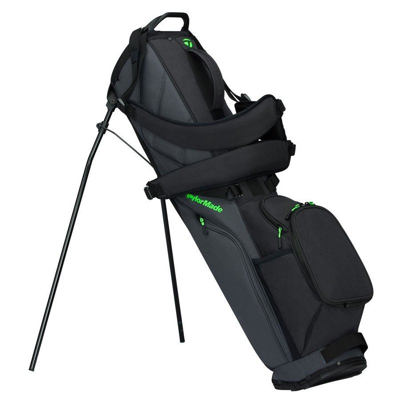 TaylorMade FlexTech Carry stand bag, grigio/nero/verde neon