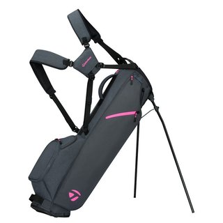 TaylorMade FlexTech Carry stand bag, grigio/rosa neon