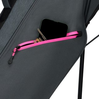 TaylorMade FlexTech Carry stand bag, grigio/rosa neon