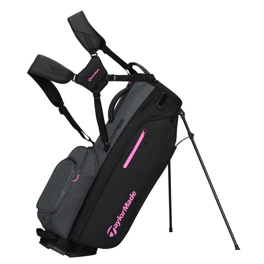 TaylorMade FlexTech Crossover stand bag, grigio/rosa/nero