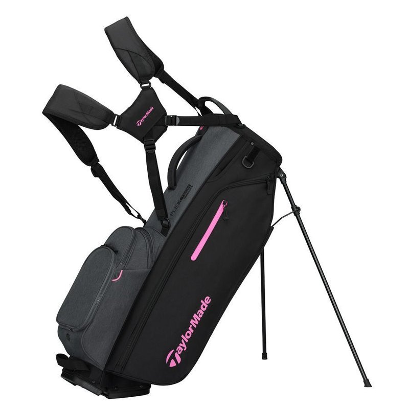 TaylorMade FlexTech Crossover stand bag, grigio/rosa/nero