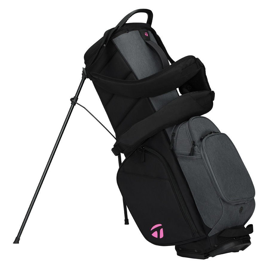 TaylorMade FlexTech Crossover stand bag, grigio/rosa/nero