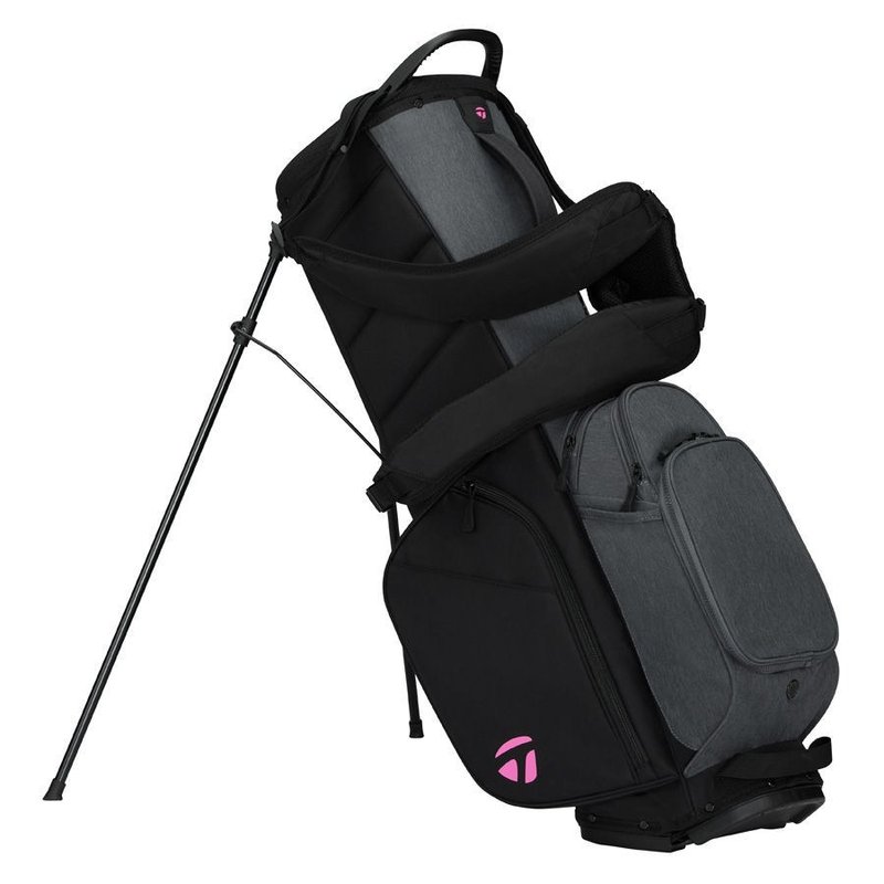 TaylorMade FlexTech Crossover stand bag, grigio/rosa/nero