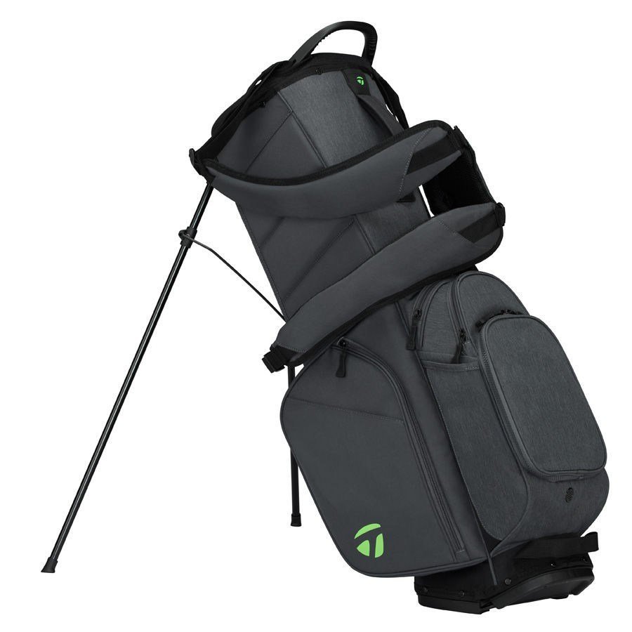 TaylorMade FlexTech Crossover stand bag, grigio/verde neon