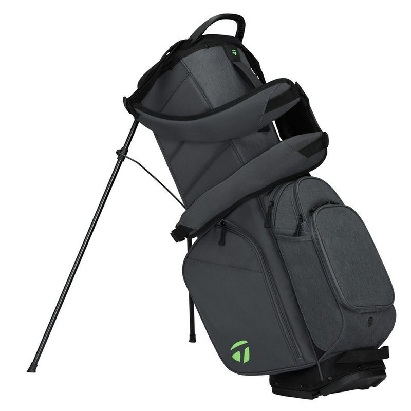 TaylorMade FlexTech Crossover stand bag, grigio/verde neon