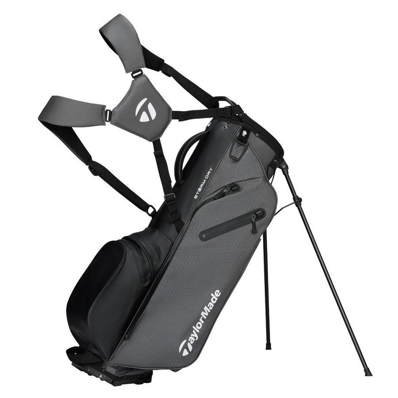 TaylorMade Storm-Dry Waterproof stand bag, grigio/nero
