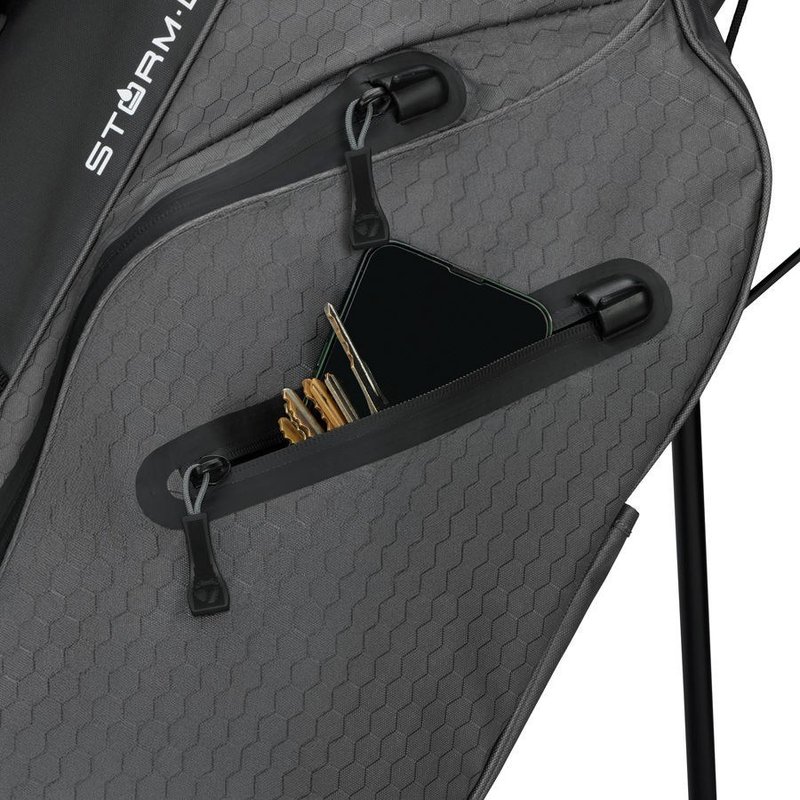 TaylorMade Storm-Dry Waterproof stand bag, grigio/nero