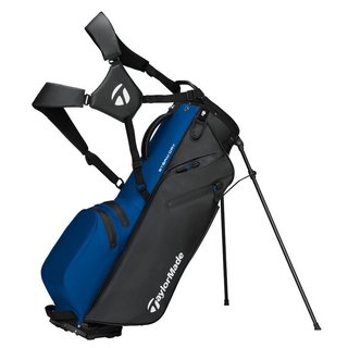 TaylorMade Storm-Dry Waterproof stand bag, nero/blu