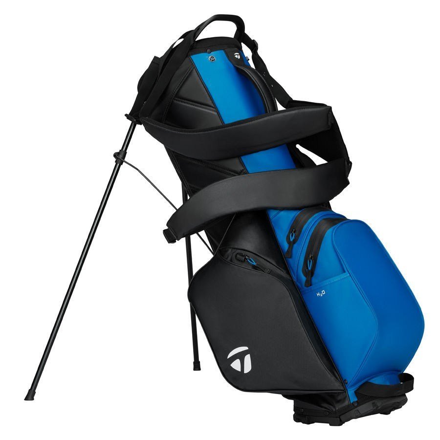 TaylorMade Storm-Dry Waterproof stand bag, nero/blu
