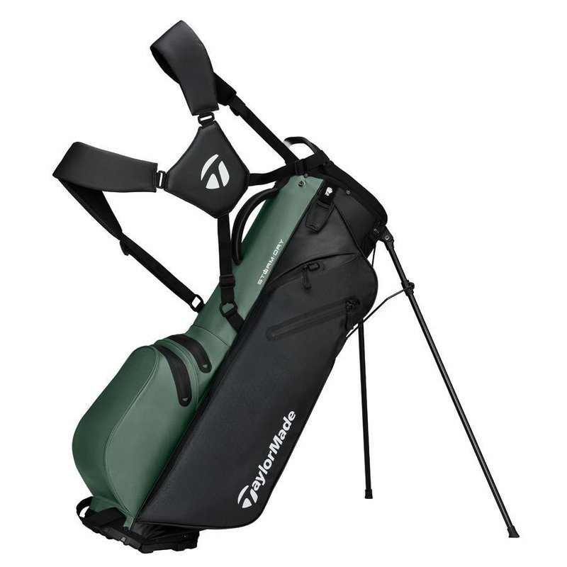 TaylorMade Storm-Dry Waterproof stand bag, nero dark sage