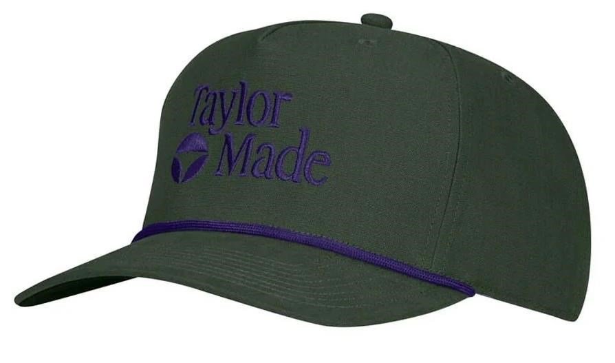 TaylorMade A-Frame Legacy cappellino da uomo, verde/viola