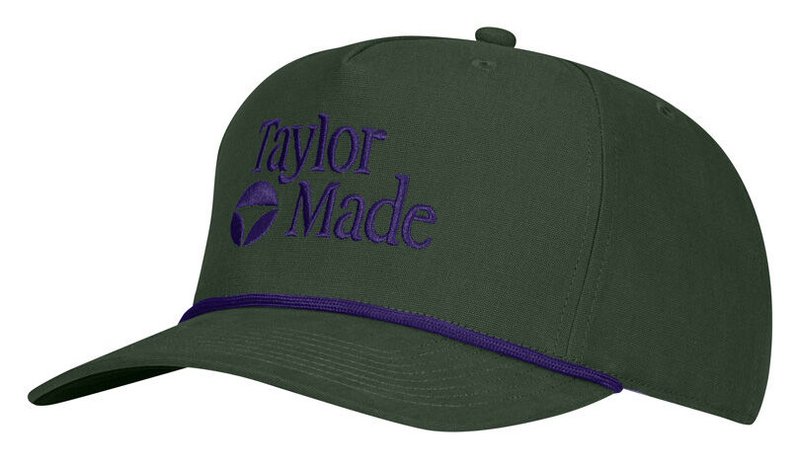 TaylorMade A-Frame Legacy cappellino da uomo, verde/viola