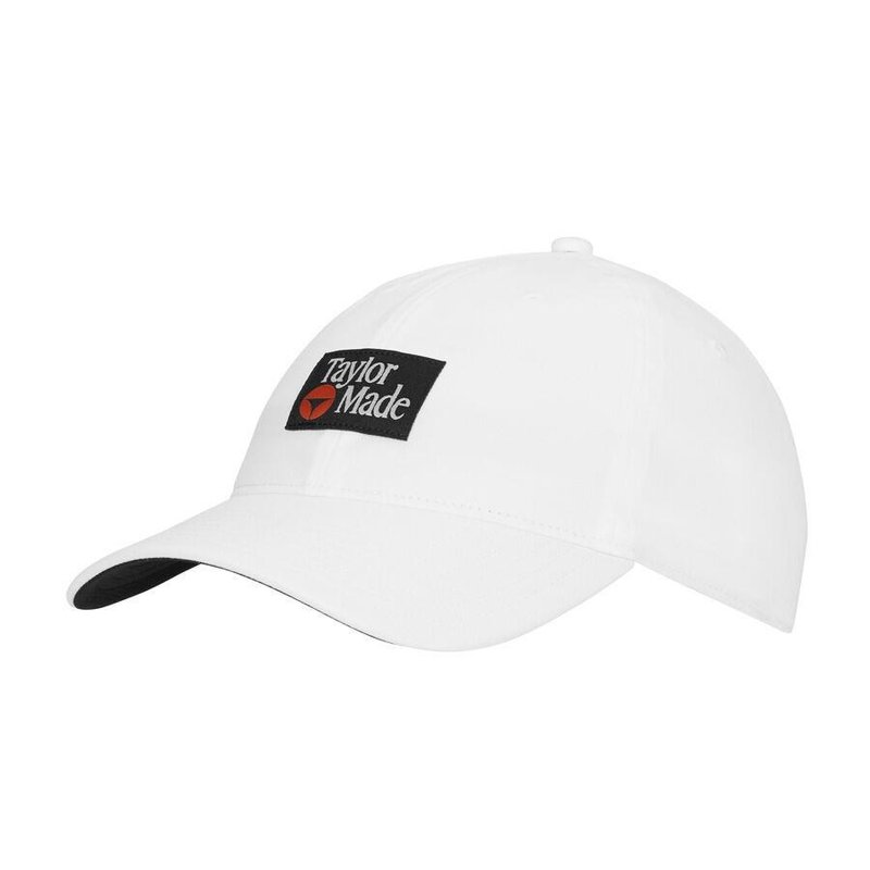 TaylorMade Hamptons Legacy Dad cappellino da uomo, bianco