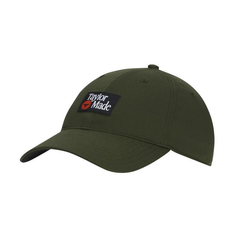 TaylorMade Hamptons Legacy Dad cappellino da uomo, olive