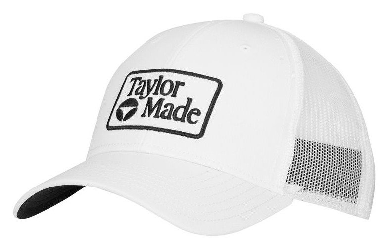 TaylorMade Radar Legacy Trucker cappellino da uomo, bianco