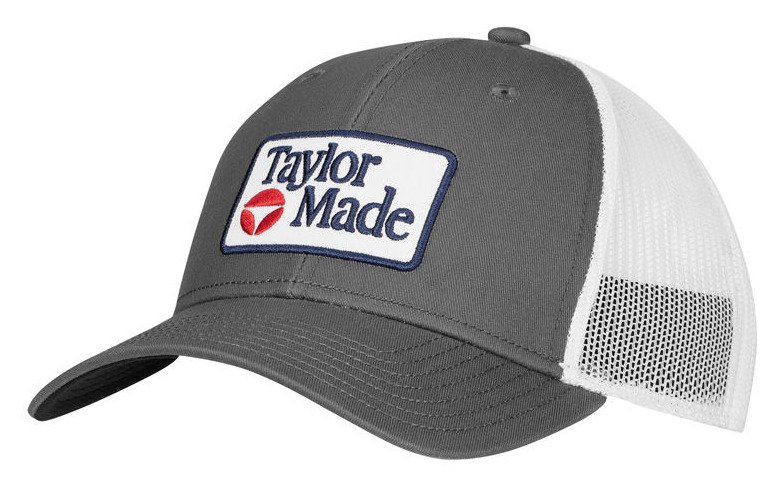 TaylorMade Radar Legacy Trucker cappellino da uomo, grigio/bianco