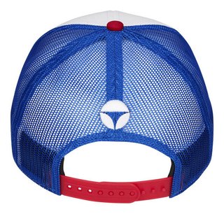 TaylorMade Radar Legacy Trucker cappellino da uomo, rosso/bianco/blu