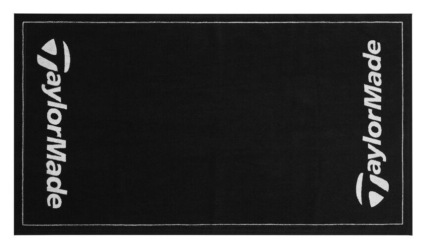 TaylorMade Tour Towel, nero