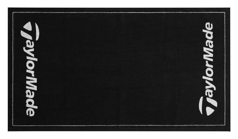 TaylorMade Tour Towel, nero