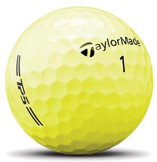 TaylorMade TP5 palline da golf 2026, gialle