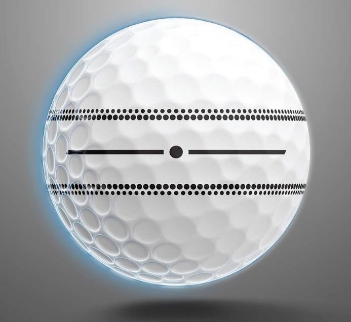 TaylorMade TP5 palline da golf 2026, gialle