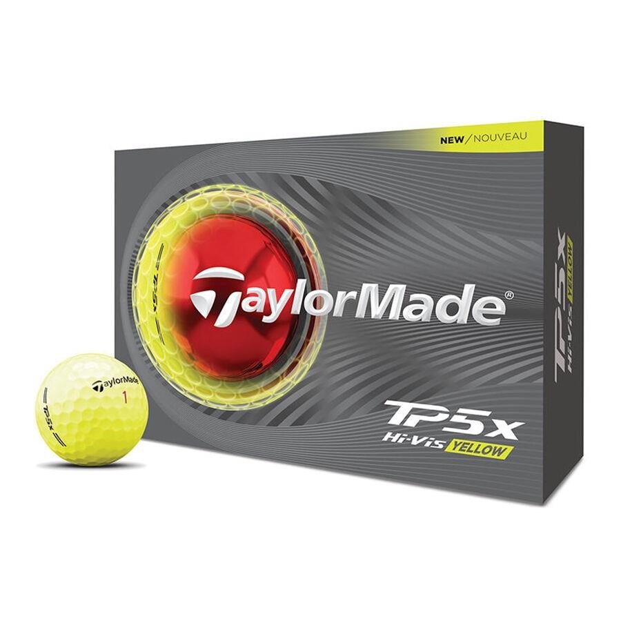 TaylorMade TP5x palline da golf 2026, gialle