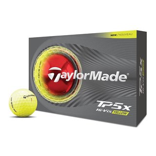 TaylorMade TP5x palline da golf 2026, gialle