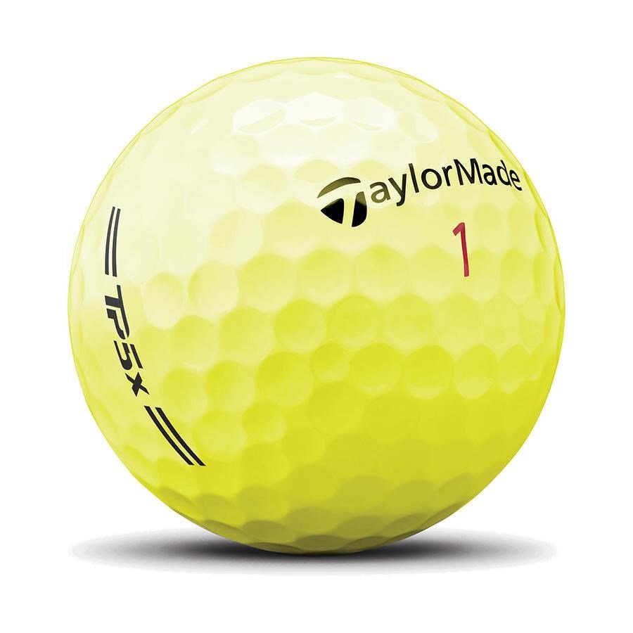 TaylorMade TP5x palline da golf 2026, gialle