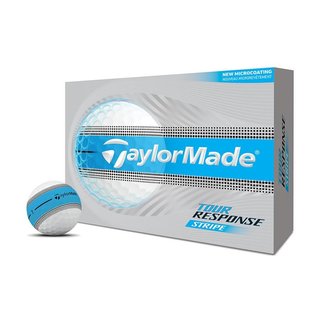 TaylorMade Tour Response Stripe palline da golf, blu